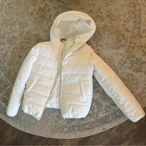 White Puffer Jacket
